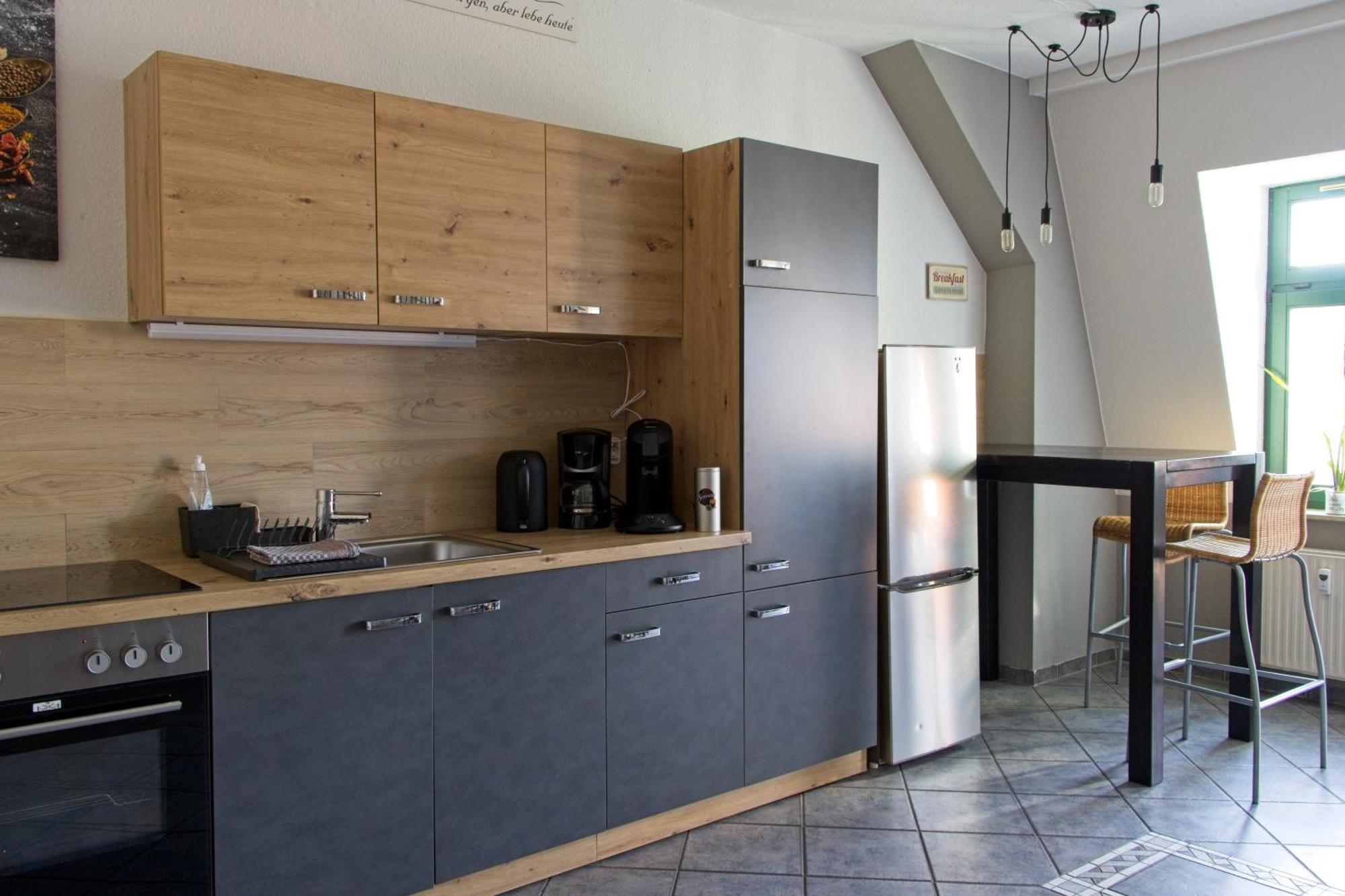 Neustadt-Aussicht - Grosse Wohnung Mit Balkon Dresden Exterior foto